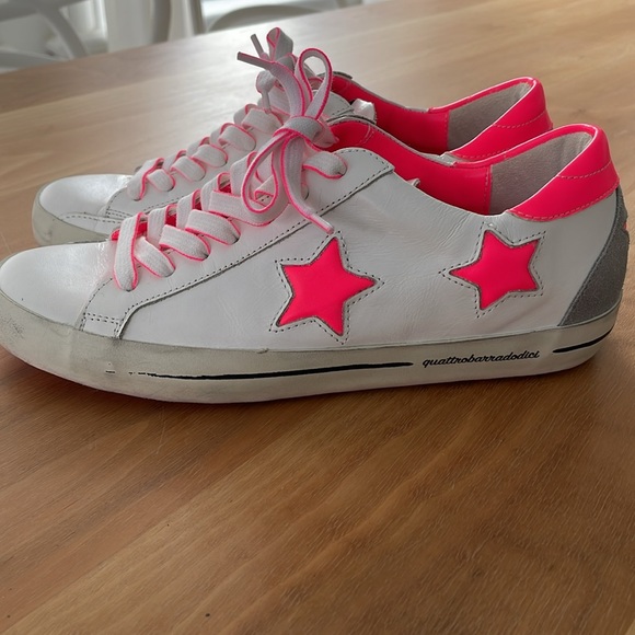 BNWT MADE BY HAND IN ITALY SNEAKERS - Picture 1 of 10